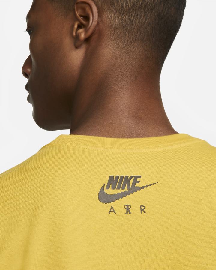 Camiseta Nike Sportswear DNA Hombre Amarillo | WLSGD-5317