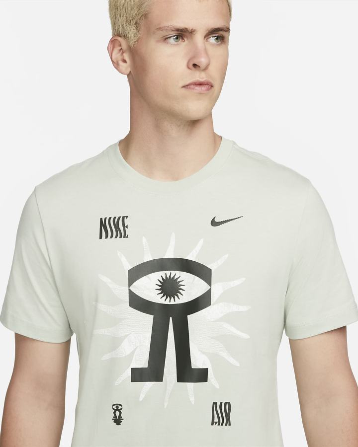 Camiseta Nike Sportswear Estampadas Hombre Gris | KBGEI-8629