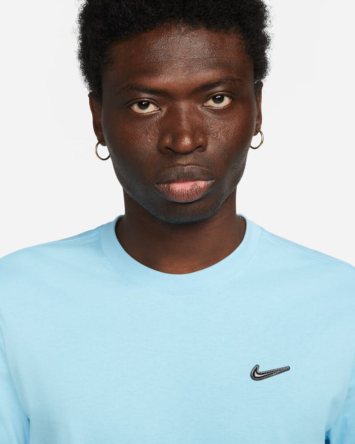 Camiseta Nike Sportswear Hombre Azules | AENIM-7926