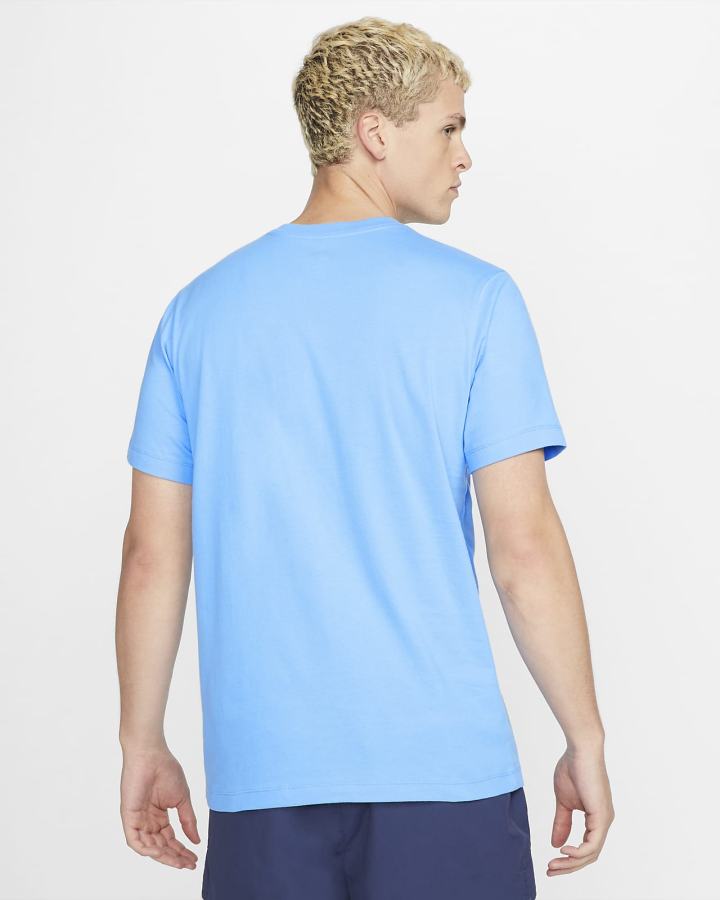 Camiseta Nike Sportswear Hombre Azules | FSTQW-3621