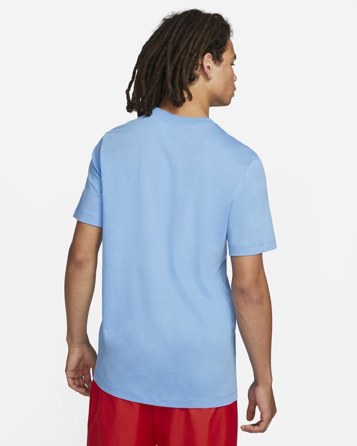Camiseta Nike Sportswear Hombre Azules | KVZDP-4257
