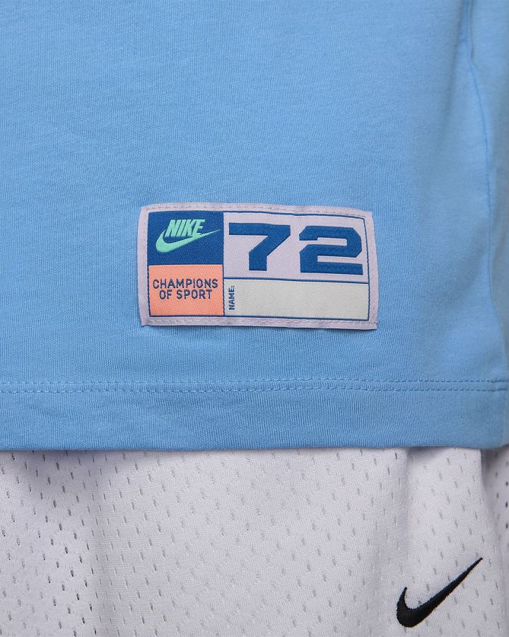 Camiseta Nike Sportswear Hombre Azules | LSBIQ-9027