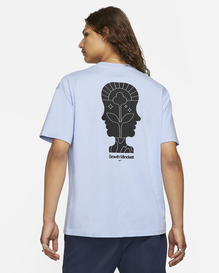 Camiseta Nike Sportswear Hombre Azules Claro | BZCNW-6928