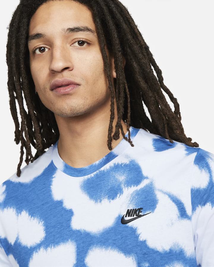 Camiseta Nike Sportswear Hombre Azules Claro Azules Oscuro | EGWNA-2358