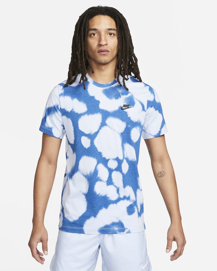 Camiseta Nike Sportswear Hombre Azules Claro Azules Oscuro | EGWNA-2358