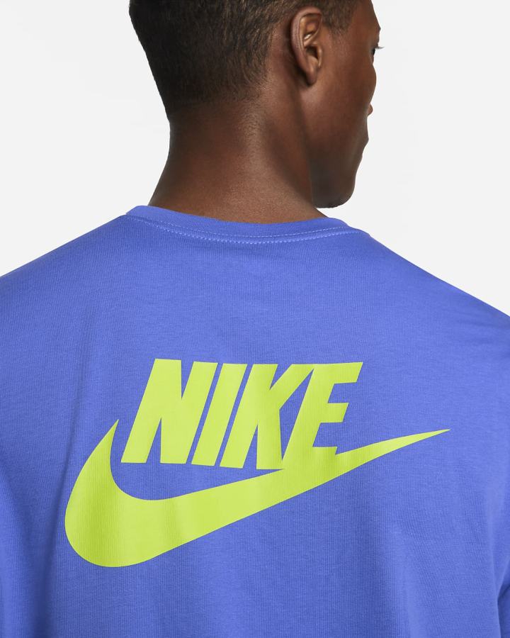 Camiseta Nike Sportswear Hombre Azules Claro | ZRYHP-2036