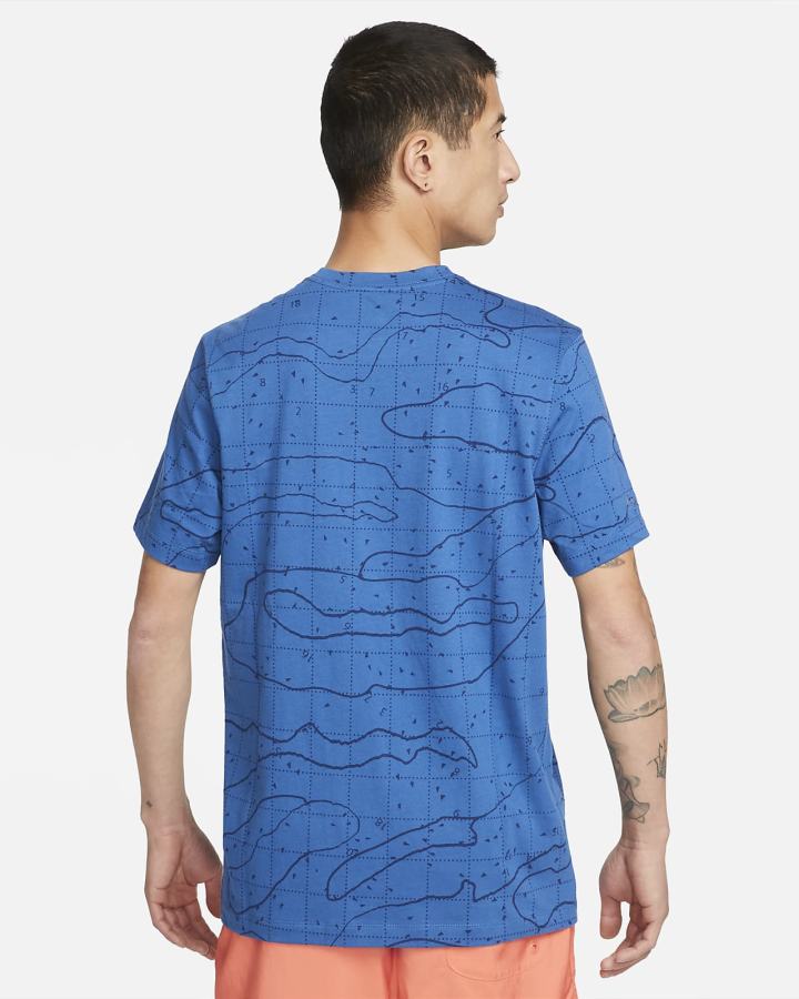 Camiseta Nike Sportswear Hombre Azules Oscuro | DPXRQ-2104