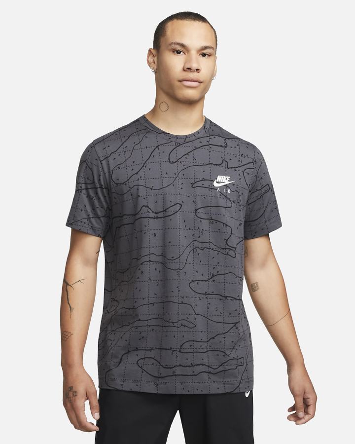 Camiseta Nike Sportswear Hombre Azules Oscuro | DPXRQ-2104