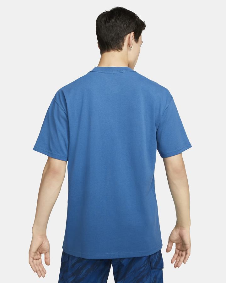 Camiseta Nike Sportswear Hombre Azules Oscuro | UPFTY-7219