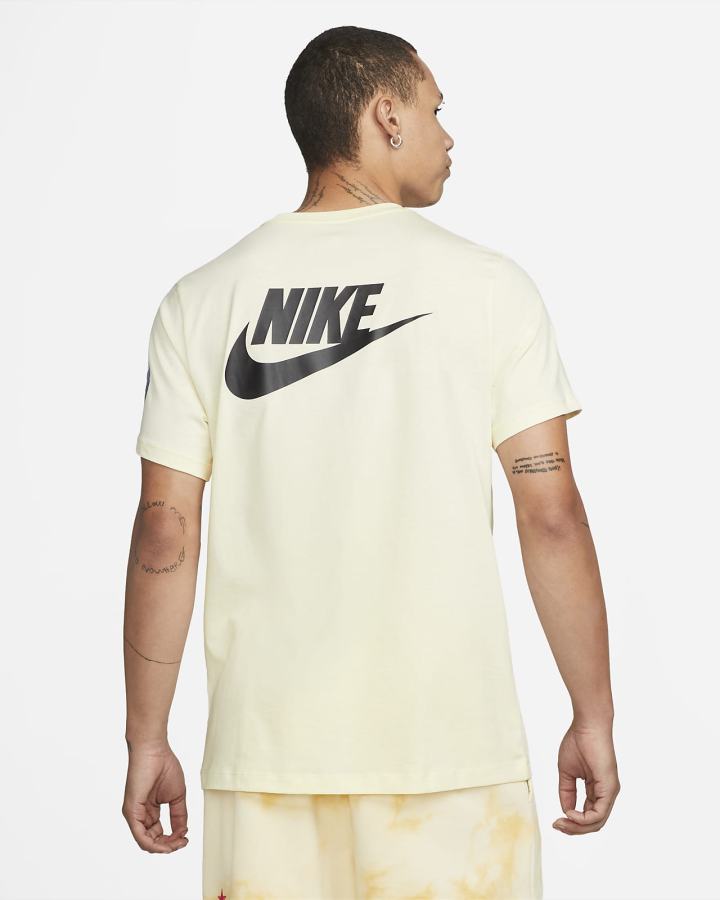 Camiseta Nike Sportswear Hombre Beige | VSQDB-3652