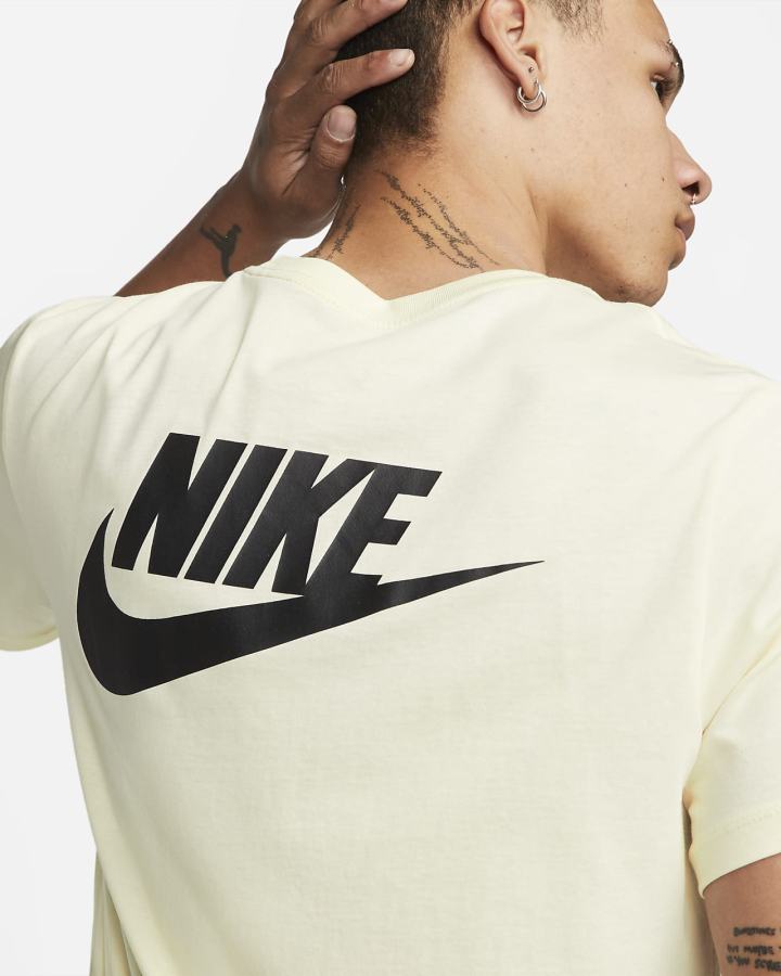 Camiseta Nike Sportswear Hombre Beige | VSQDB-3652