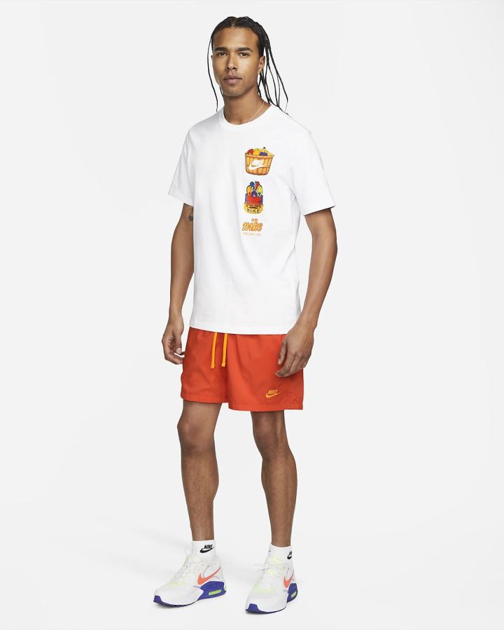 Camiseta Nike Sportswear Hombre Blancas | BXCHD-8572