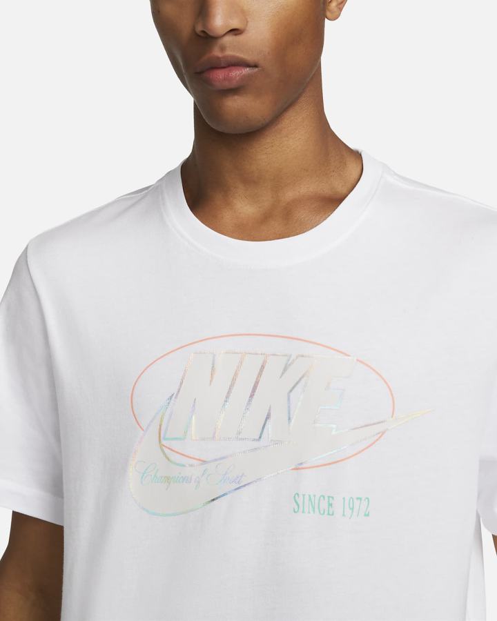 Camiseta Nike Sportswear Hombre Blancas | CRYBL-7592