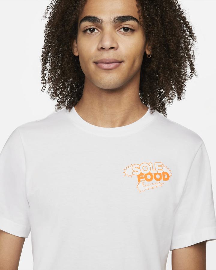 Camiseta Nike Sportswear Hombre Blancas | MGBCP-6405