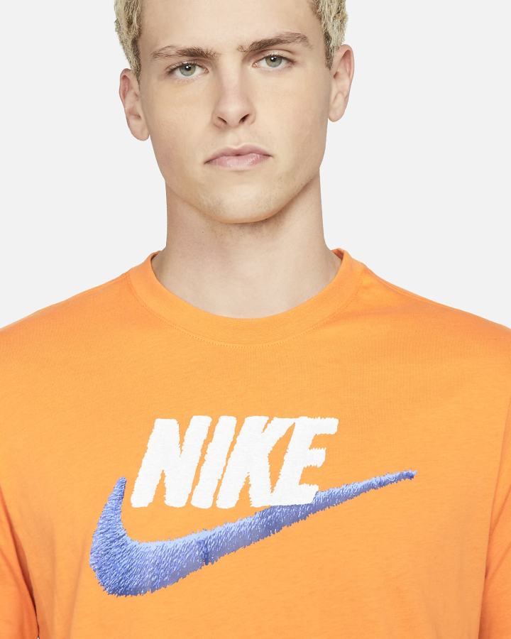 Camiseta Nike Sportswear Hombre Blancas Azules | OJYGD-2907
