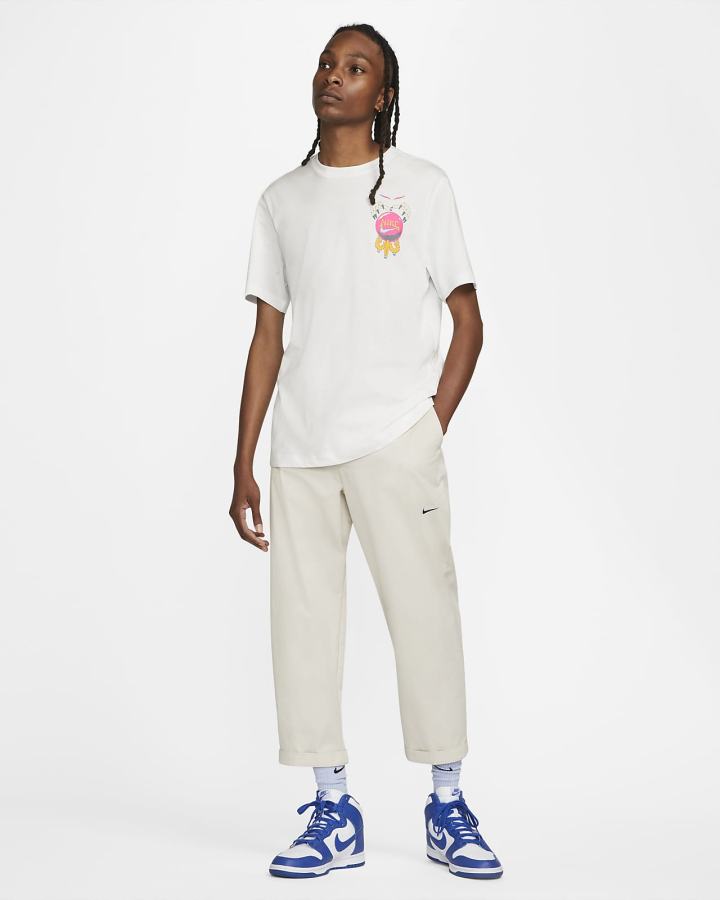 Camiseta Nike Sportswear Hombre Blancas | RDAMT-1689