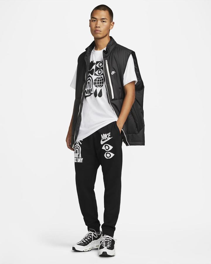 Camiseta Nike Sportswear Hombre Blancas | RGEOY-7095
