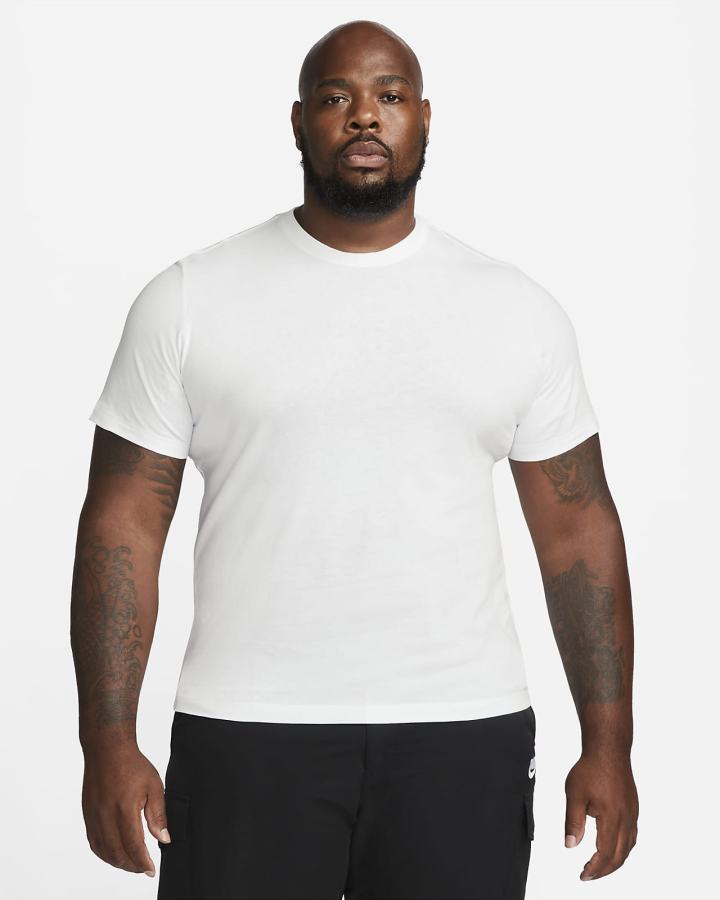 Camiseta Nike Sportswear Hombre Blancas | TCADL-2154