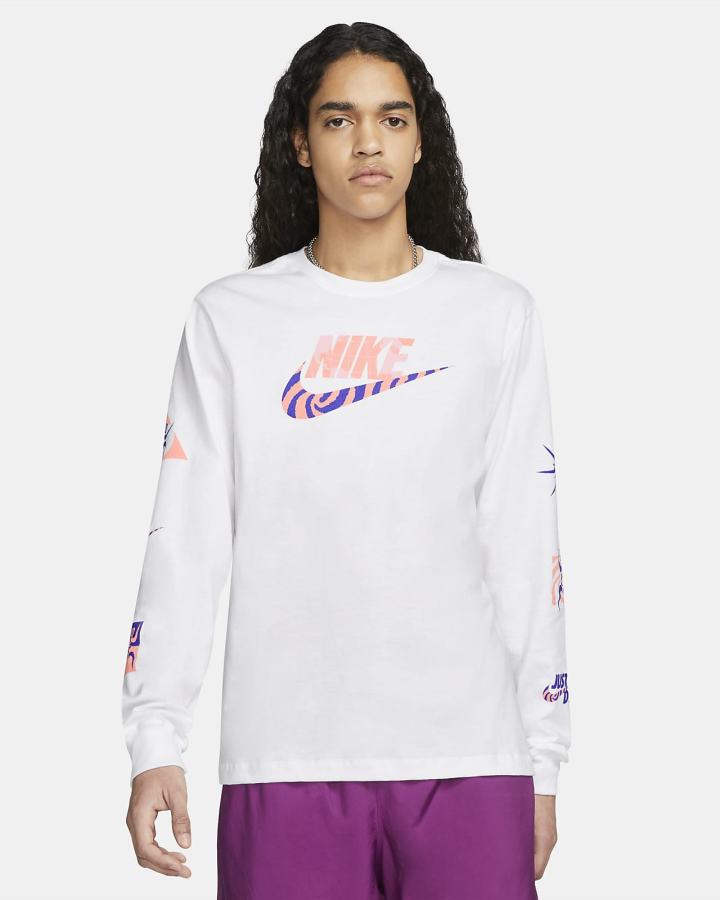 Camiseta Nike Sportswear Hombre Blancas | URCFS-0673
