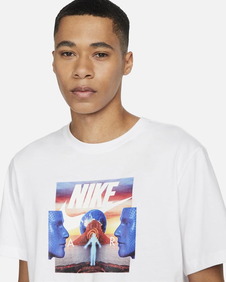 Camiseta Nike Sportswear Hombre Blancas | YIRDE-6853