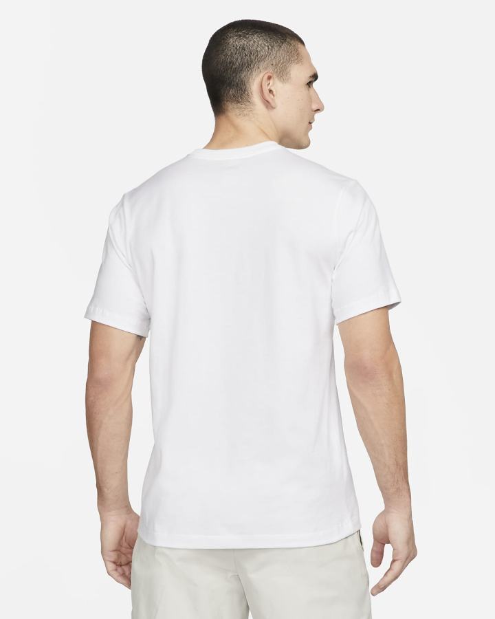 Camiseta Nike Sportswear Hombre Blancas | ZQYAB-0598
