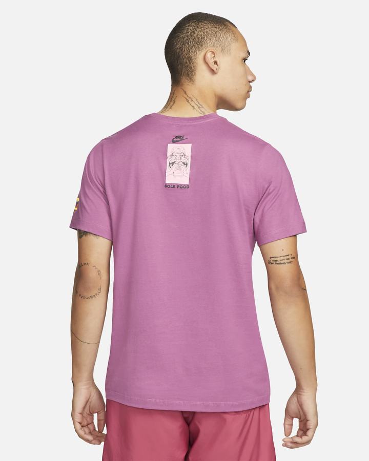 Camiseta Nike Sportswear Hombre Burdeos Claro | BERKS-8420