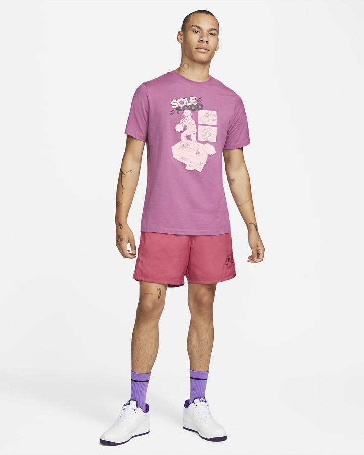 Camiseta Nike Sportswear Hombre Burdeos Claro | BERKS-8420
