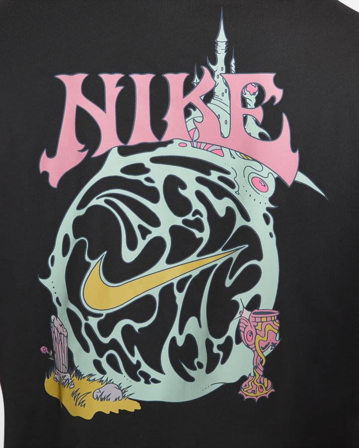 Camiseta Nike Sportswear Hombre Gris Oscuro | EFWZH-5420