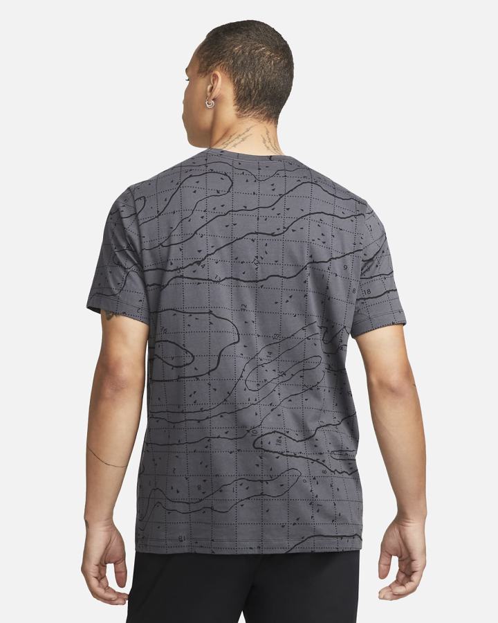 Camiseta Nike Sportswear Hombre Gris Oscuro | ZYHJV-9276