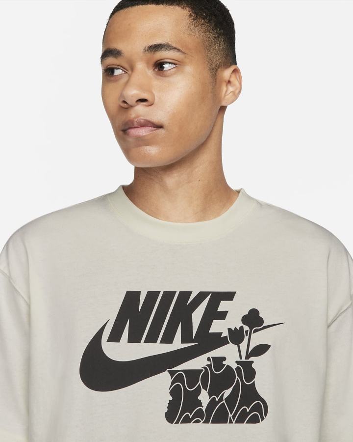 Camiseta Nike Sportswear Hombre Gris | YSOKX-1243