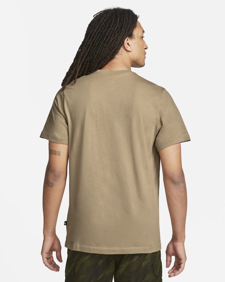 Camiseta Nike Sportswear Hombre Kaki | DUHWA-8321