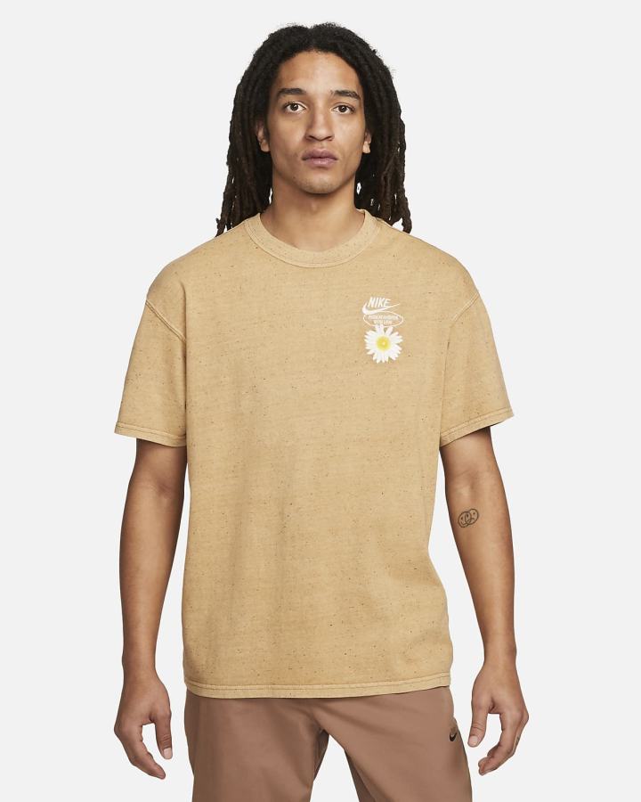 Camiseta Nike Sportswear Hombre Marrones | SCDKX-2817