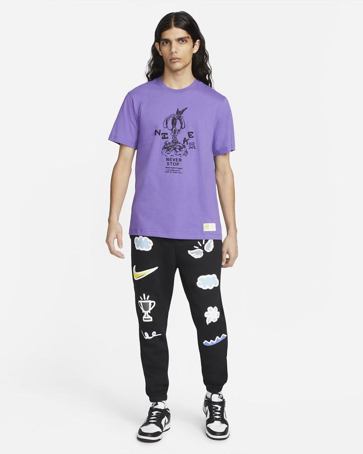 Camiseta Nike Sportswear Hombre Moradas | FMWVL-2479