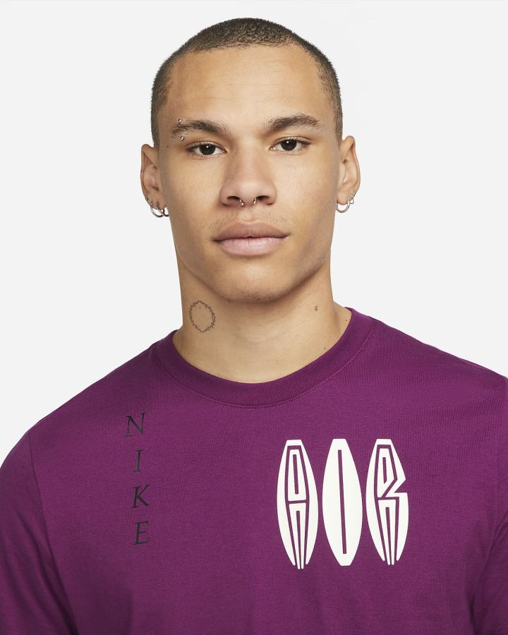 Camiseta Nike Sportswear Hombre Moradas | QBHPT-8594