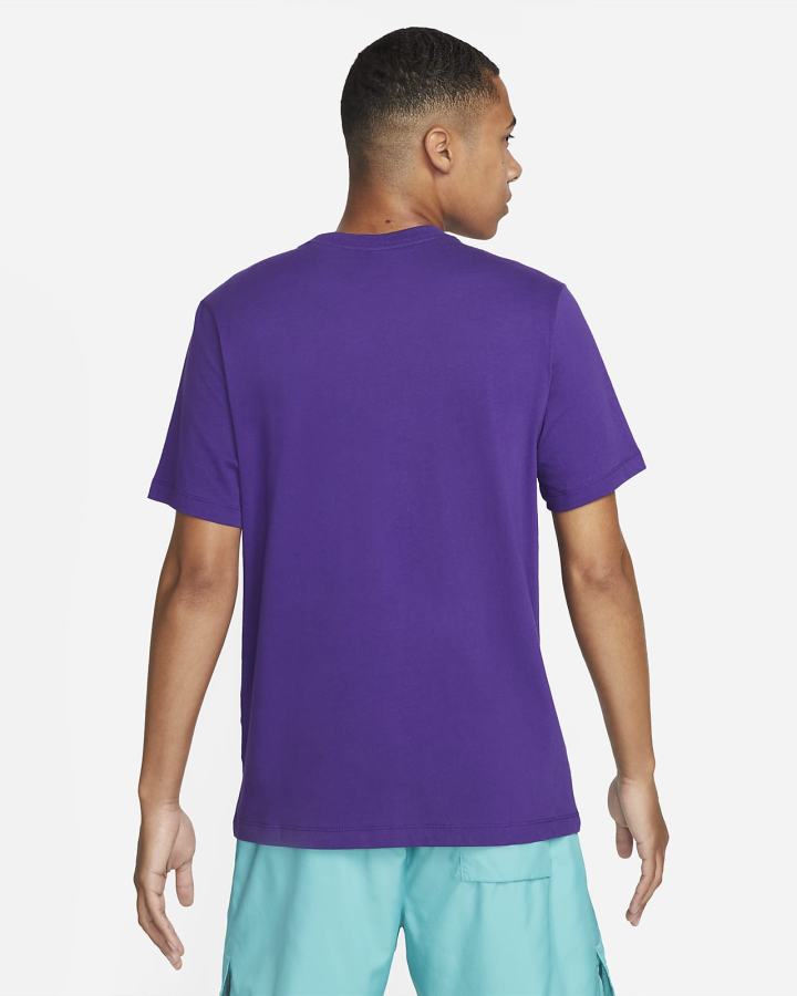Camiseta Nike Sportswear Hombre Moradas | ZBRYN-0821