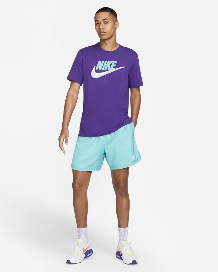 Camiseta Nike Sportswear Hombre Moradas | ZBRYN-0821