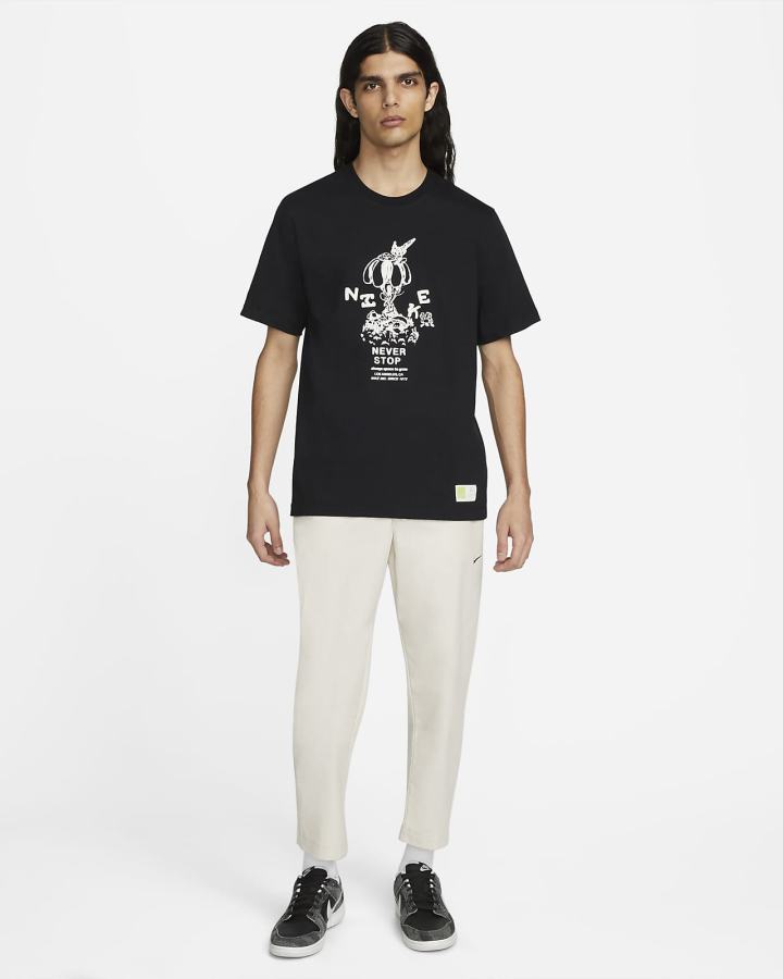 Camiseta Nike Sportswear Hombre Negras | EQSPJ-2507