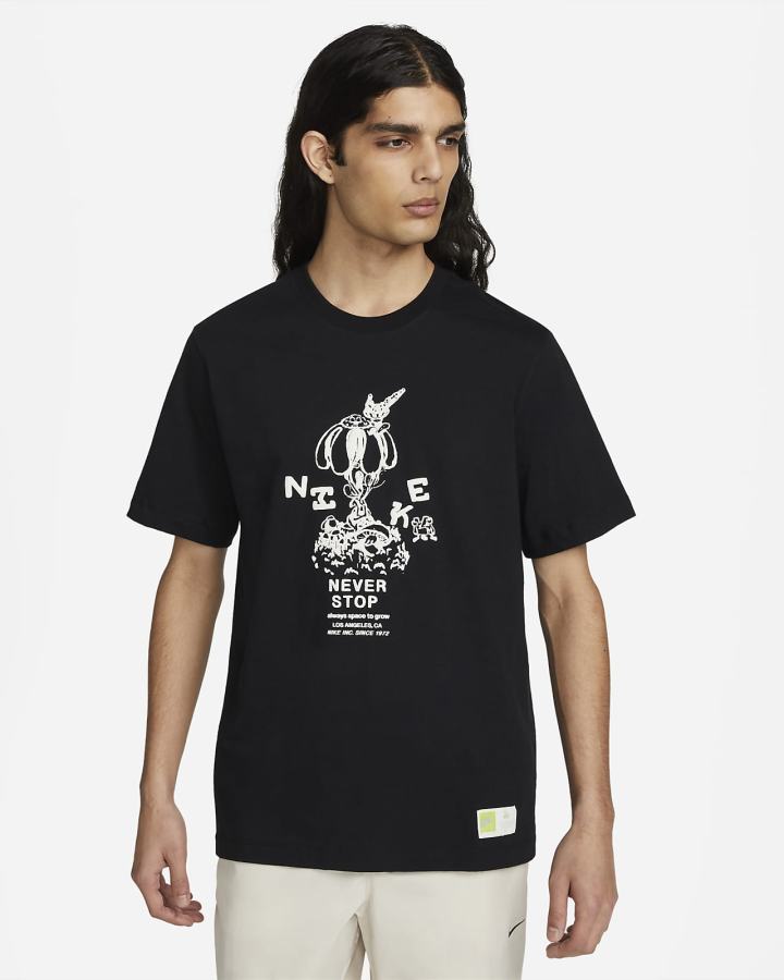 Camiseta Nike Sportswear Hombre Negras | EQSPJ-2507