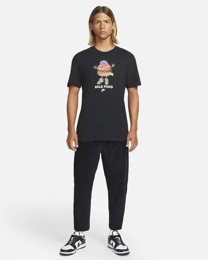 Camiseta Nike Sportswear Hombre Negras | KJUOZ-7802