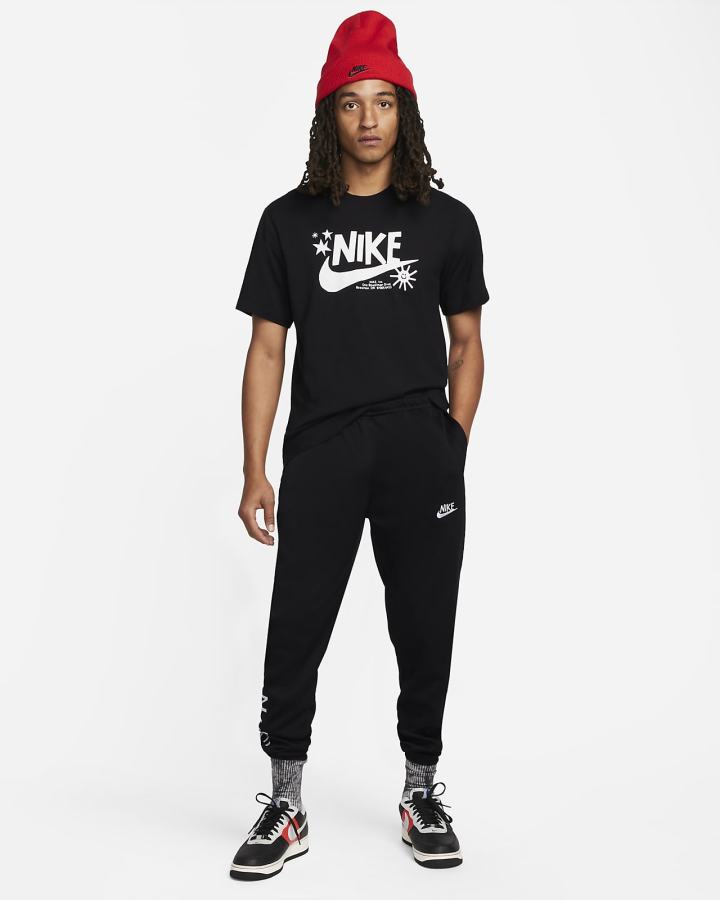 Camiseta Nike Sportswear Hombre Negras | OZLUS-7561