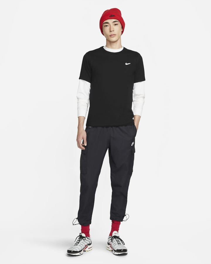 Camiseta Nike Sportswear Hombre Negras | QXTGH-3052