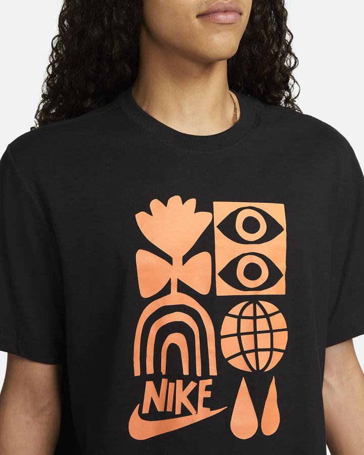 Camiseta Nike Sportswear Hombre Negras | RCOHM-5208