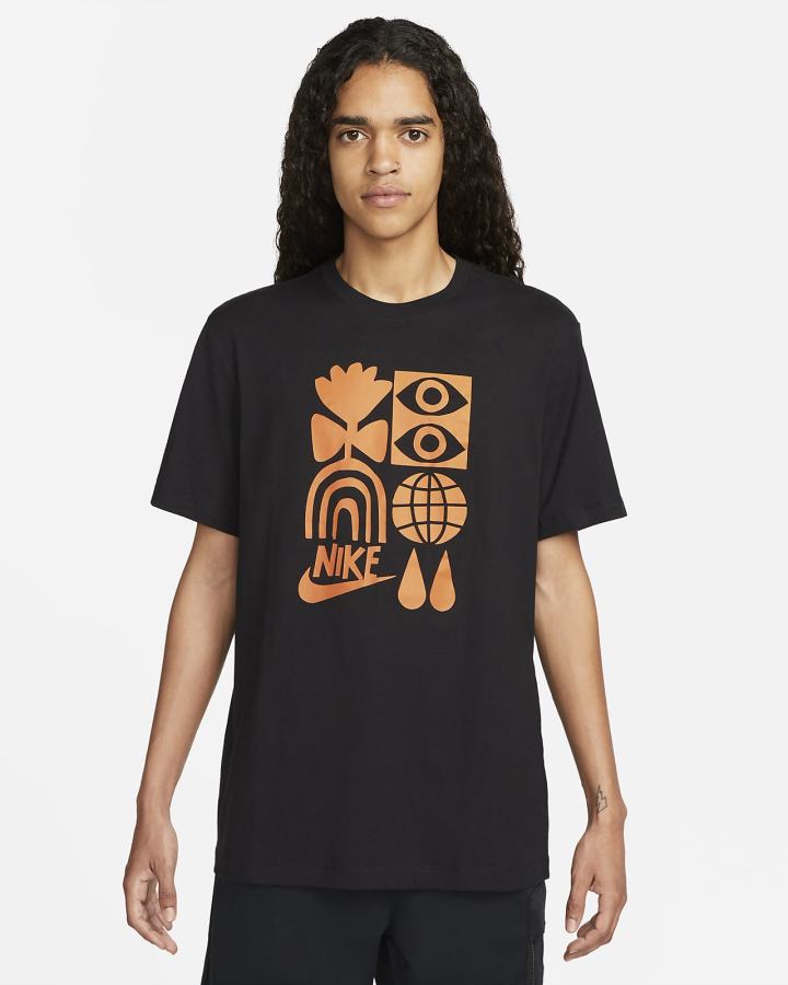 Camiseta Nike Sportswear Hombre Negras | RCOHM-5208