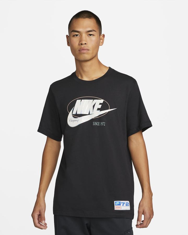 Camiseta Nike Sportswear Hombre Negras | TFEWM-0615