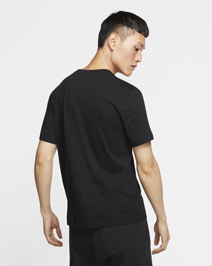 Camiseta Nike Sportswear Hombre Negras Rojas Blancas | DCTIL-8753