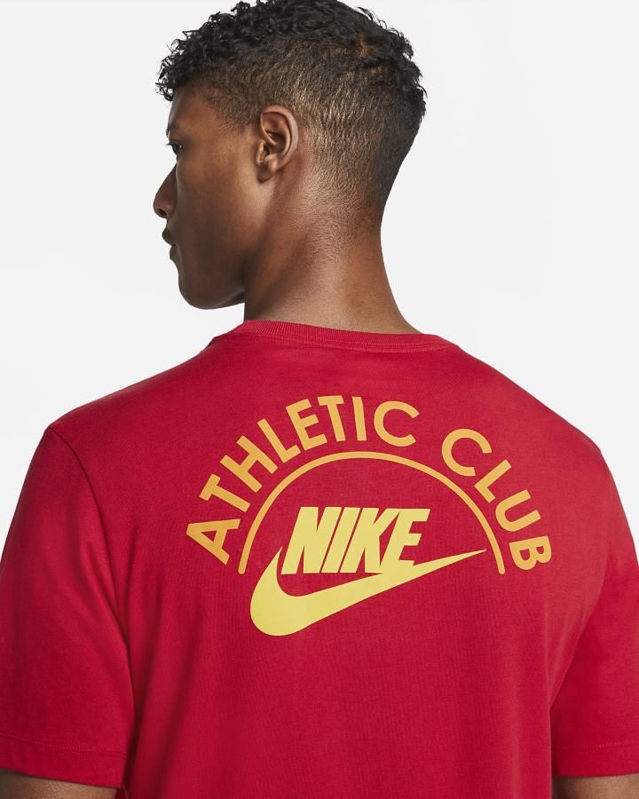 Camiseta Nike Sportswear Hombre Rojas | PLDCA-5467