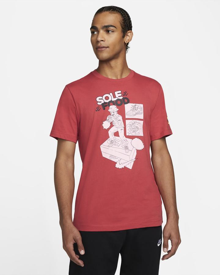 Camiseta Nike Sportswear Hombre Rojas | WXGFA-0478