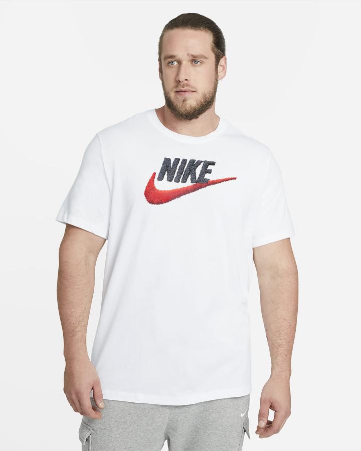 Camiseta Nike Sportswear Hombre Rojas Negras | XJGYF-6345