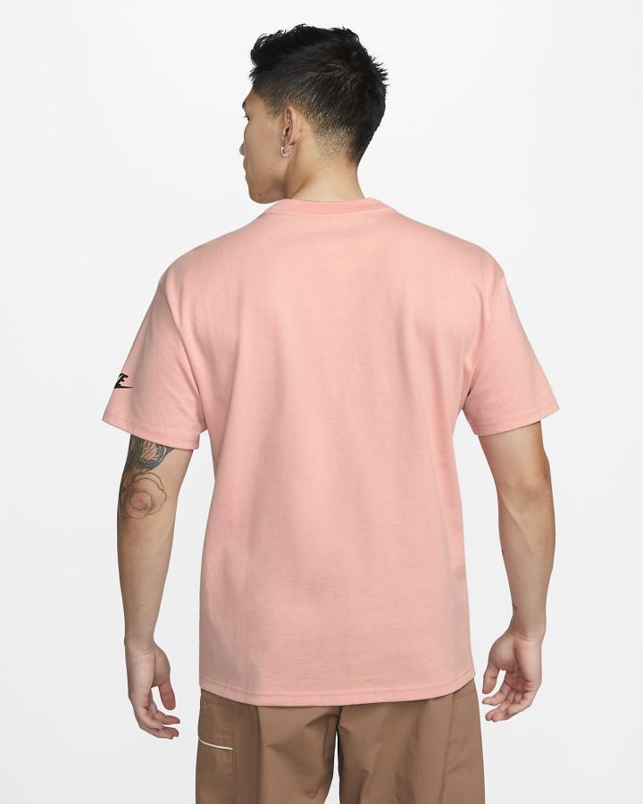 Camiseta Nike Sportswear Hombre Rosas | AZHYU-2416