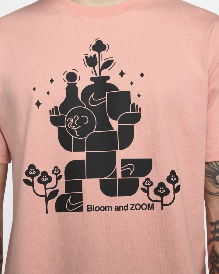 Camiseta Nike Sportswear Hombre Rosas | AZHYU-2416